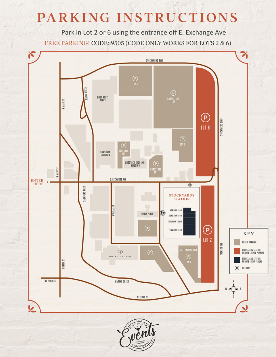 Parking Instructions